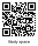 QR code for study space web page