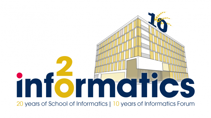 Informatics anniversary logo