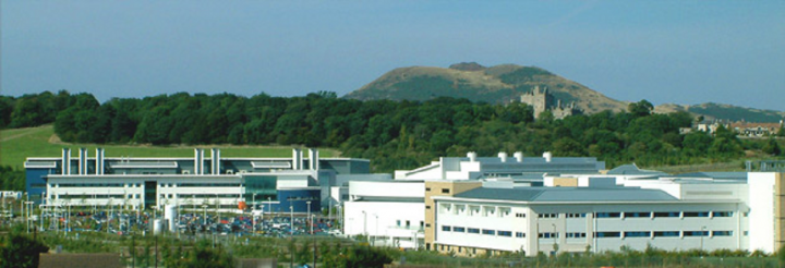 Image of the QMRI building