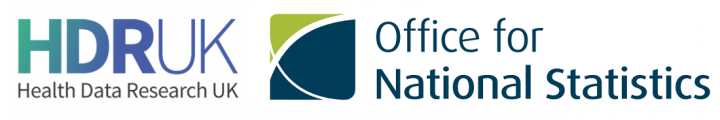Health Data Research UK and Office for National Statistics logos