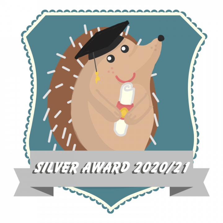 Hedgehog Friendly Campus Silver Award logo 