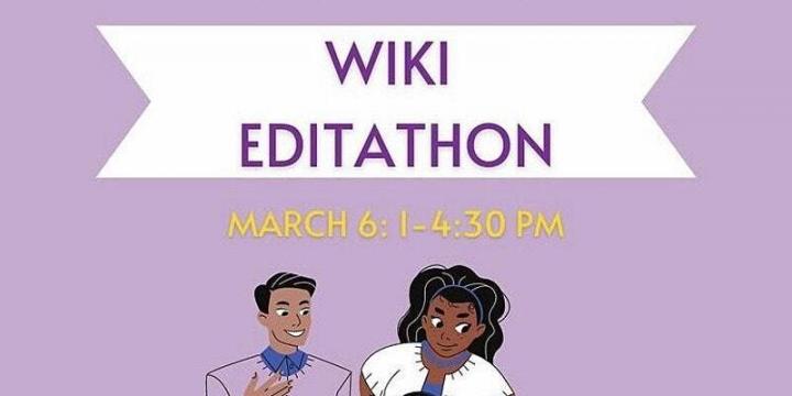 Women EmpowerED Wikipedia Editathon Poster