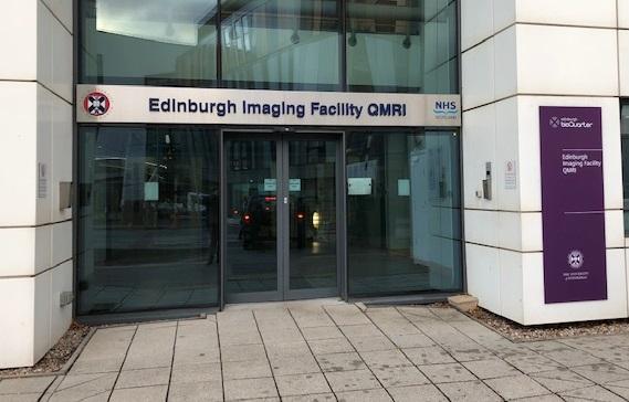 Entrance to the Edinburgh Imaging Facility QMRI.