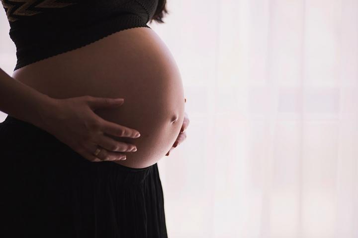 A photo of a pregnant woman