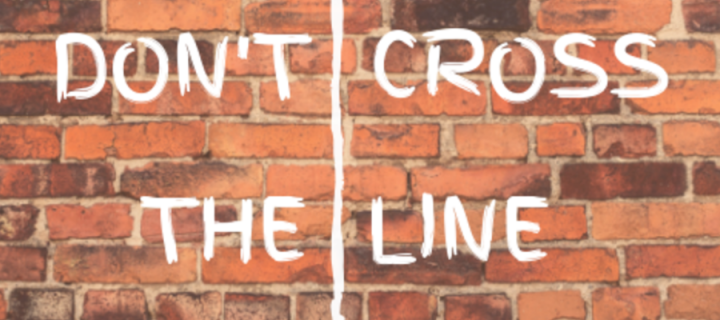 Don't Cross the Line campaign
