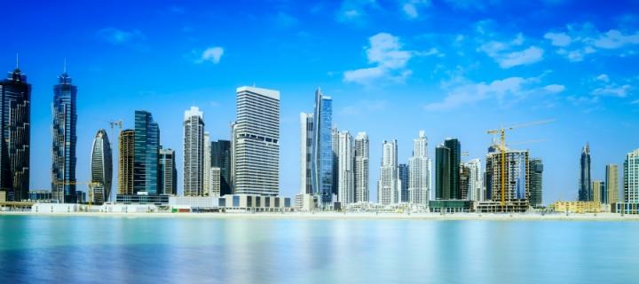 Dubai coastline