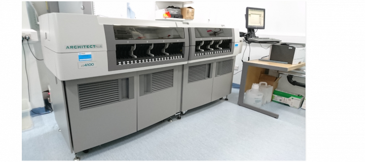 Image of biomarker ARCHITECT ci4100 instrument