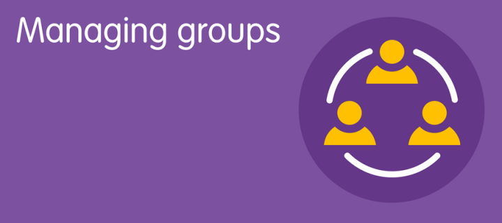 Managing groups