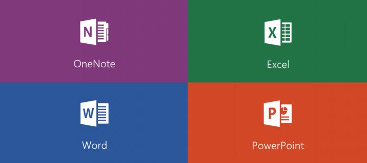 OneNote and Office Online logos