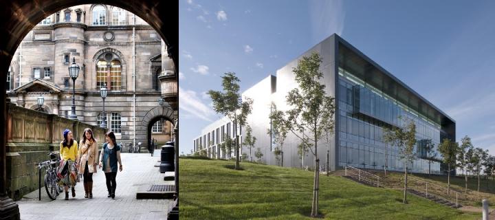 Old Medical School, Teviot Place and Nine Edinburgh BioQuarter