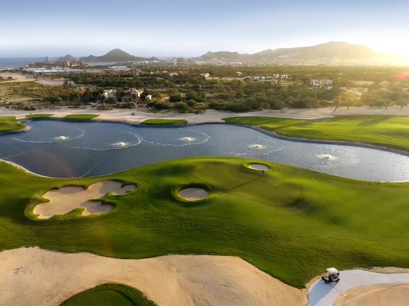 San Lucas Country Club golf course in Los Cabos, Mexico