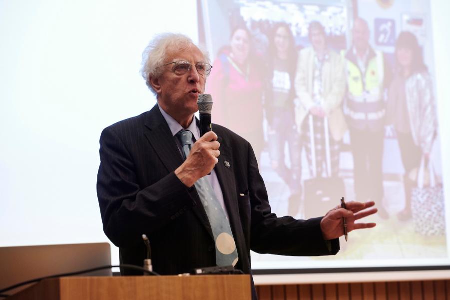 Alastair Salvesen speaking at The Salvesen Lecture 2019
