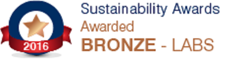 Sustainability award 2016 Lab Awards - Bronze Winner
