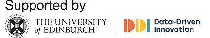 Supported by The University of Edinburgh Data-Driven Innovation Programme