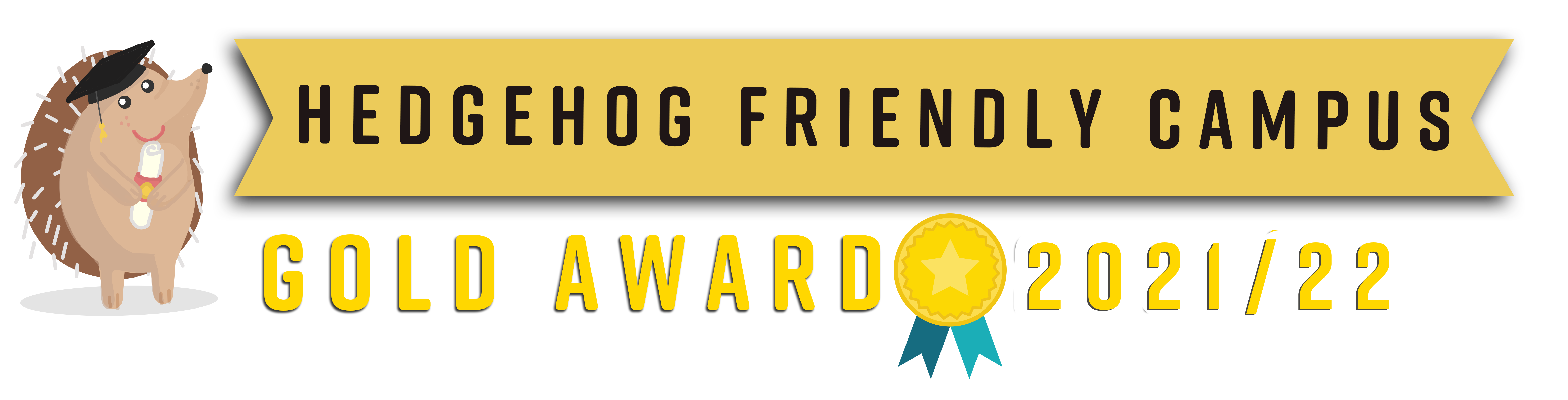 Hedgehog Friendly Campus Gold Award 2021/22