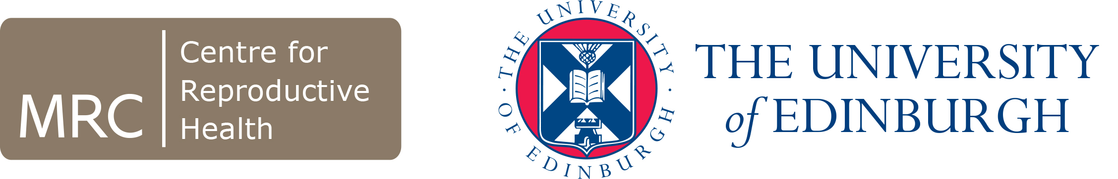 MRC CRH University of Edinburgh logo