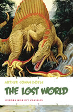 Book cover for The Lost World by Sir Arthur Conan Doyle