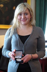 Research student Laura Bonsall