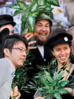 Festival performers promote their shows