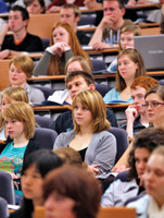 students at a lecture