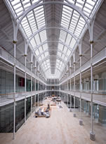 The Grand Gallery at the National Museum of Scotland