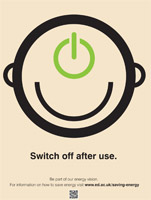Switch and save poster
