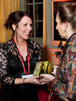 M 121119 Chancellor's Award winners Dr Eve Hepburn and the Chancellor