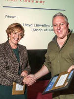 Lloyd Llewellyn-Jones at 2014 College Awards