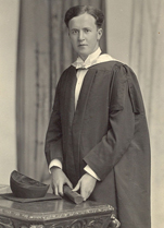 Sorley Maclean at his graduation. 