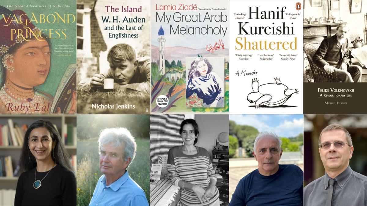 The shortlisted writers and books on the James Tait Black Award Biography Shortlist.