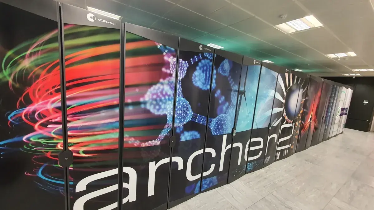 The ARCHER2 national supercomputer housed at the Advanced Computing Facility.