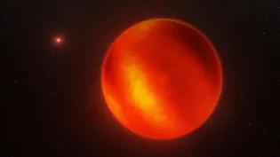 Artist's impression of the nearest brown dwarf to Earth. Credit - ESO/I. Crossfield/N. Risinger.