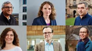 Row 1: Subramanian Ramamoorthy, Helen Hastie, Themis Prodromakis  Row 2: Mirella Lapata, Michael Rovatsos, Shannon Vallor