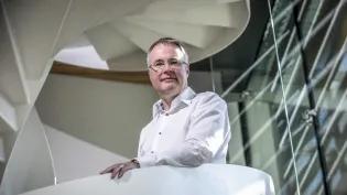 Professor Mark Parsons pictured at the EPCC facility.