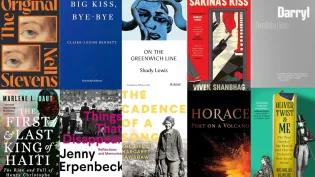 A collage of the shortlisted books for this year's prize. 