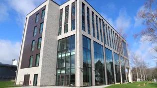 An exterior view of the new Engineering Forum at King's Building