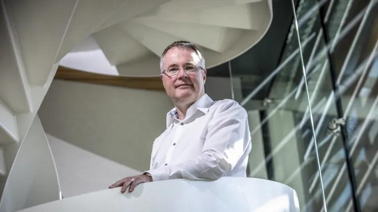 Professor Mark Parsons pictured at the EPCC facility.