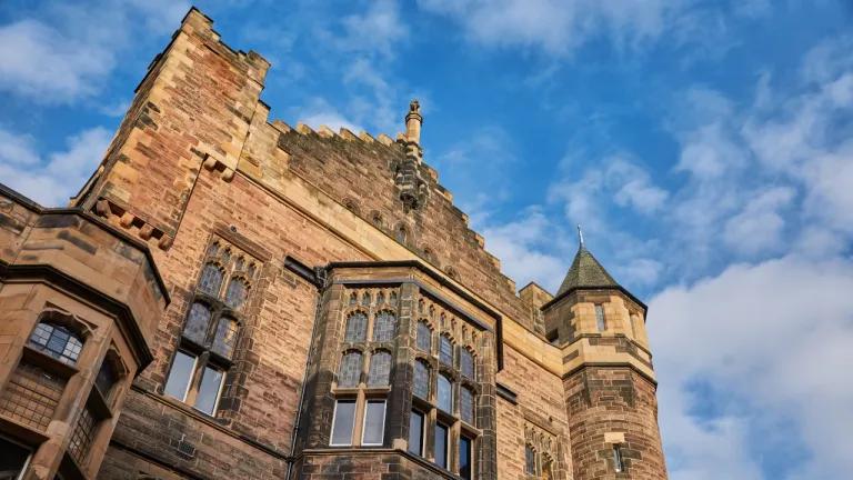 An exterior view of the Teviot in sunshine