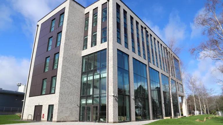 An exterior view of the new Engineering Forum at King's Building