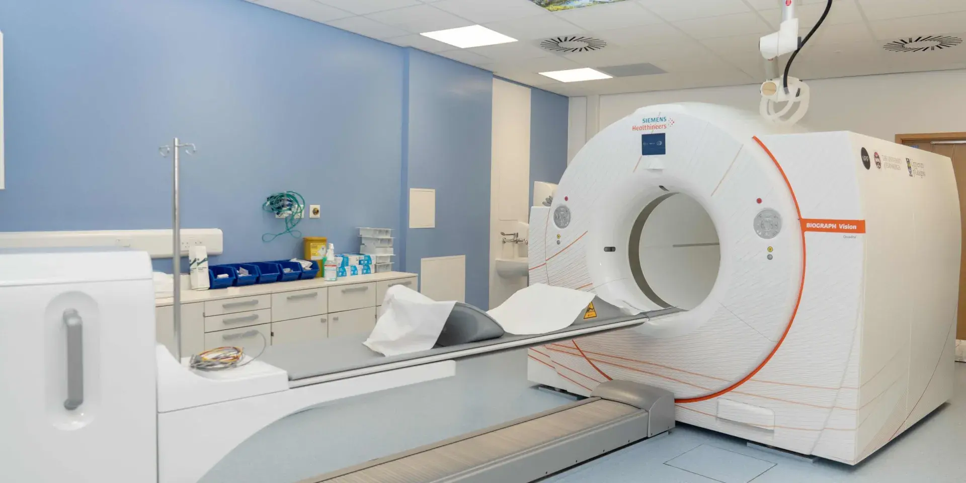 Full view of the total-body PET scanner