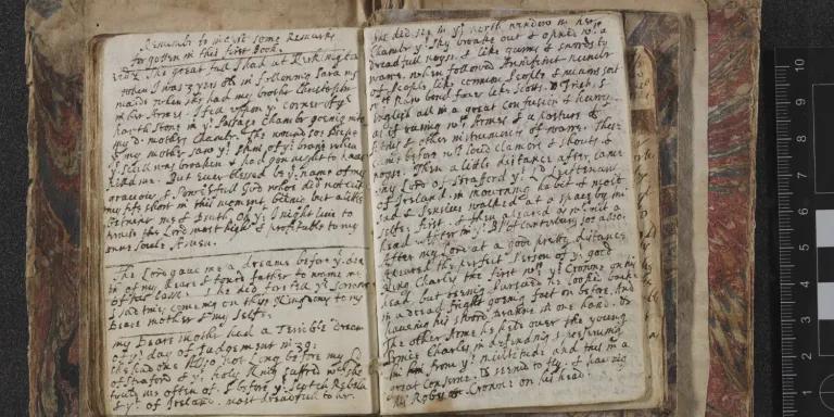 Page of text from ancient memoir