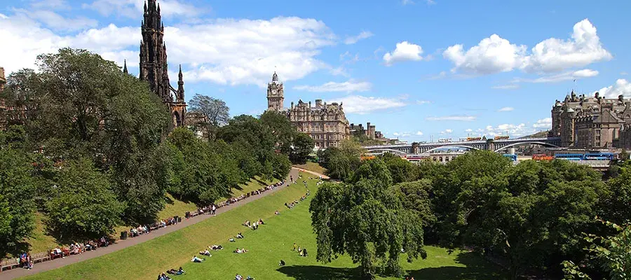 Princes Street gardens
