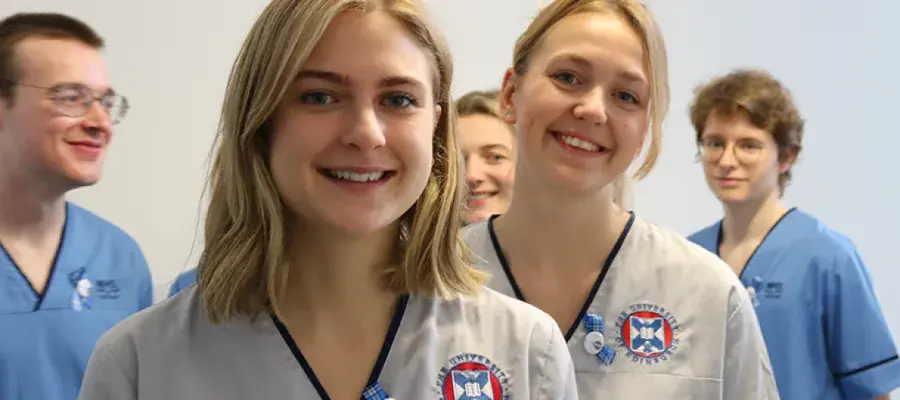 Group of nurses in uniform 