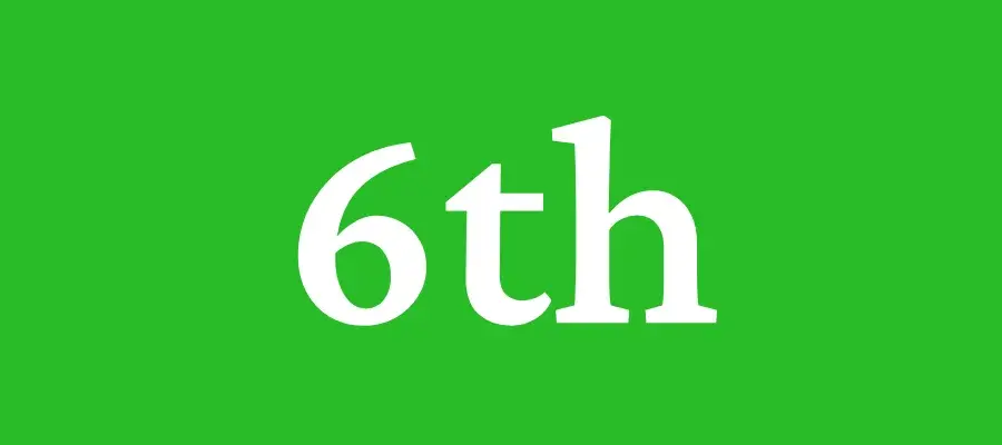 6th best student city in europe