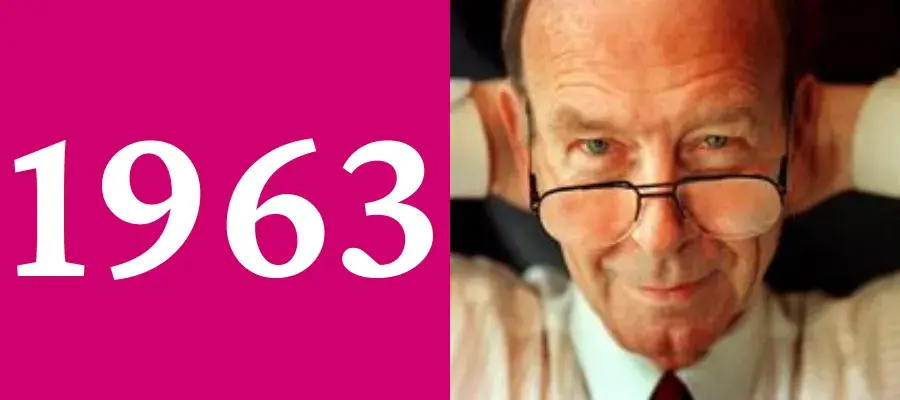 1963 - Prof Donald Michie