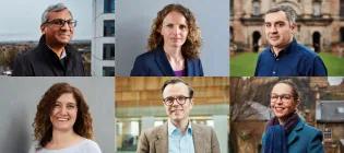 Row 1: Subramanian Ramamoorthy, Helen Hastie, Themis Prodromakis  Row 2: Mirella Lapata, Michael Rovatsos, Shannon Vallor