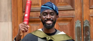 Being Edinburgh Award winner Hammed Kayode Alabi