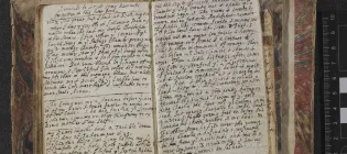Page of text from ancient memoir