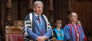 Professor Sir Peter Mathieson, Principal and Vice-Chancellor