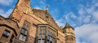 An exterior view of the Teviot in sunshine